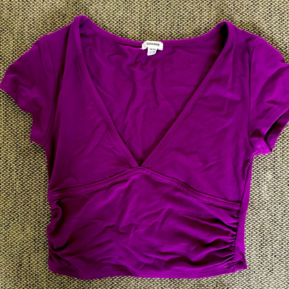 Garage crop top